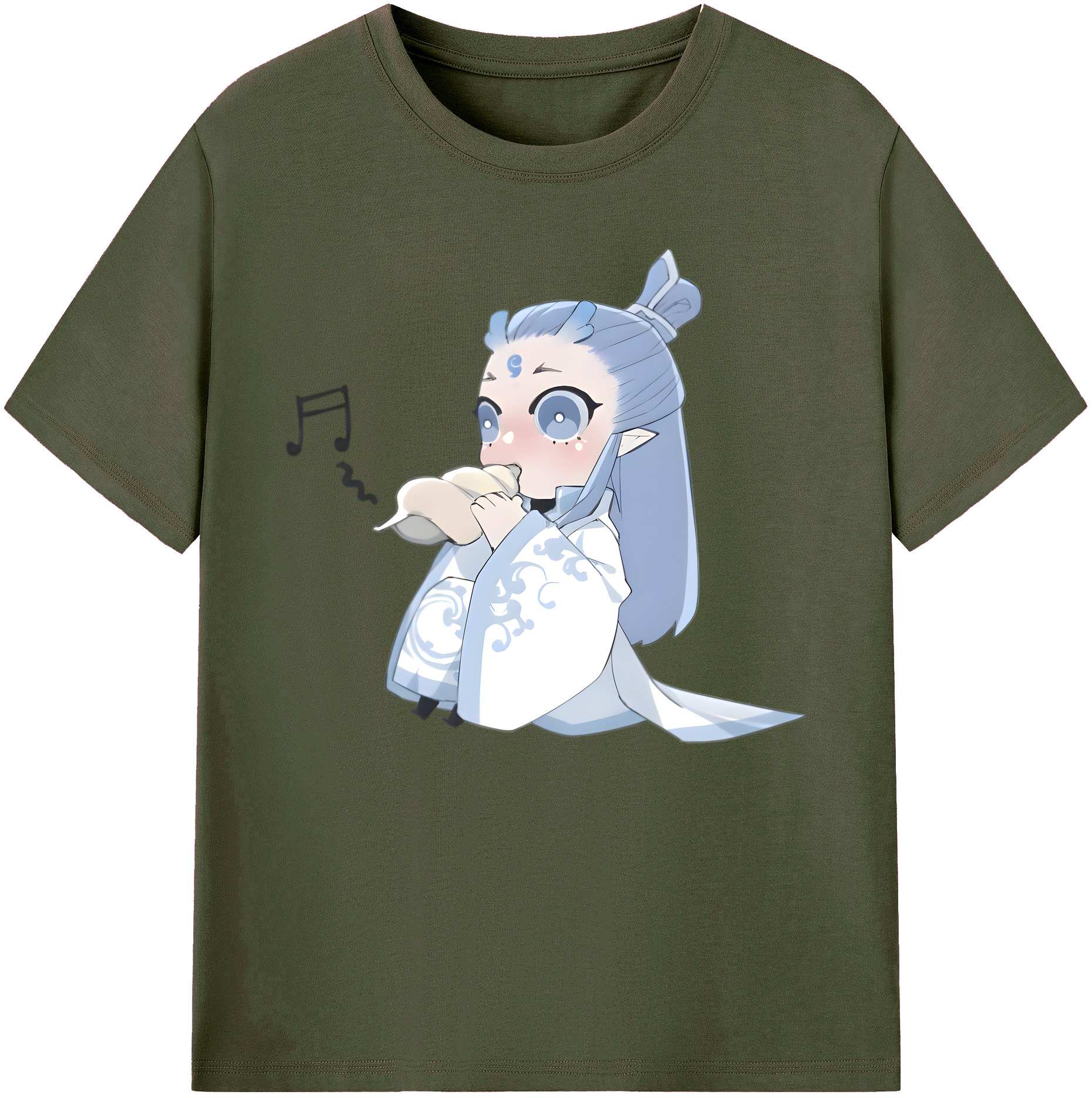 （画像用） Ne Zha 2 ナタ 魔童の大暴れ 綿100％ メンズ半袖Tシャツ｜肌触りやわらか＆通気性